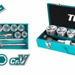 TOTAL 15 Pcs 3/4" socket set THT341151
