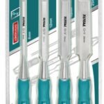 TOTAL 4 Pcs Wood chisel set THT41K01
