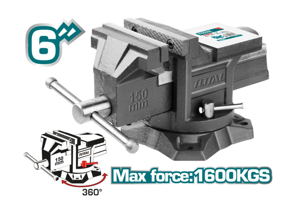 TOTAL Bench vice 6" THT6166