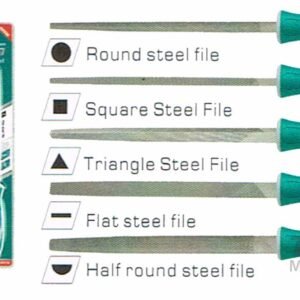 TOTAL 5 Pcs steel file set THT918516