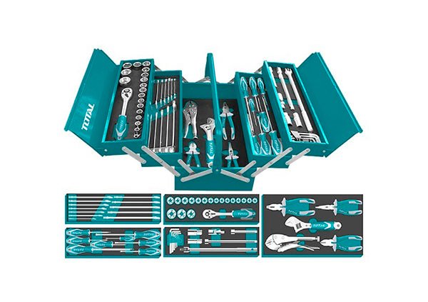 TOTAL 59 Pcs Tool Chest Set THTCS12591