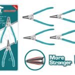 TOTAL 4 Pcs circlip pliers set 5" THTJ214041