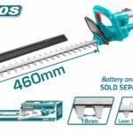 TOTAL Lithium-Ion hedge trimmer 20V 460mm THTLI20018