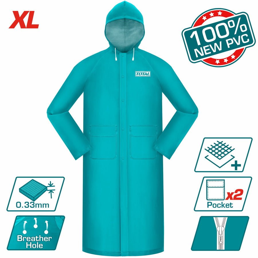 TOTAL Rain coat XL THTRC031.XL
