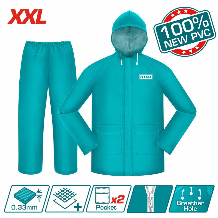 TOTAL Rain suit XXL THTRS031.XXL