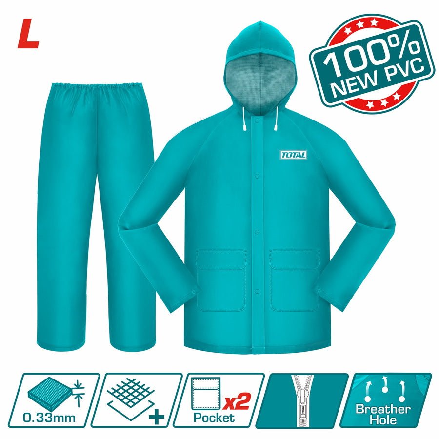 TOTAL Rain suit L THTRS031.L
