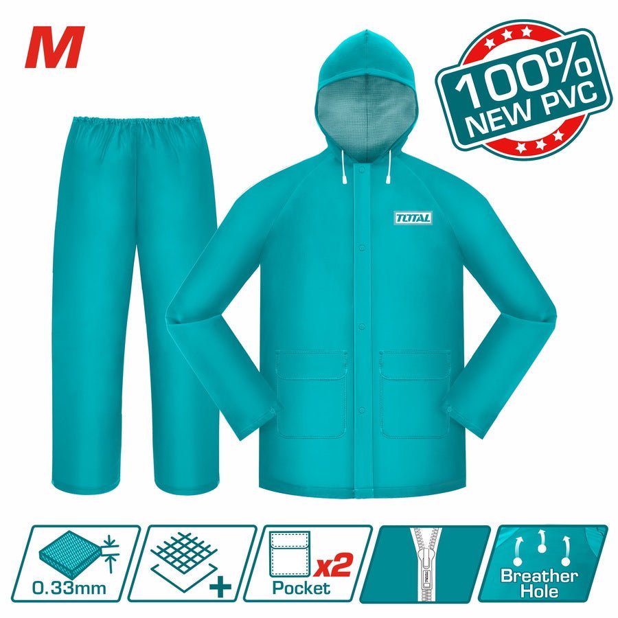 TOTAL Rain suit M THTRS031.M
