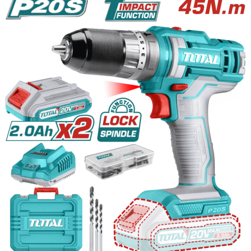 TOTAL Cordless impact drill 20V TIDLI201452