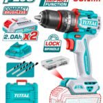 TOTAL Compact Brushless Cordless Impact Drill 20V TIDLI20558