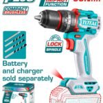 TOTAL Compact Brushless Cordless Impact Drill 20V TIDLI205581