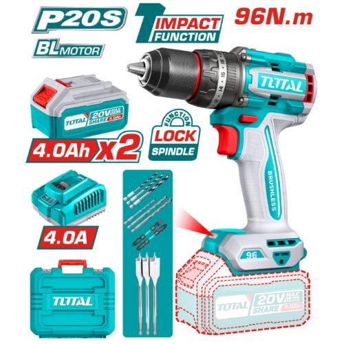 TIDLI20968.jpg TOTAL Brushless cordless impact drill TIDLI20968