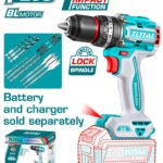 TOTAL Brushless cordless impact drill TIDLI209681