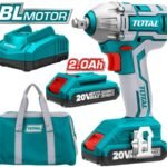 TOTAL Lithium-Ion impact wrench Brushless Motor 20V TIWLI2001