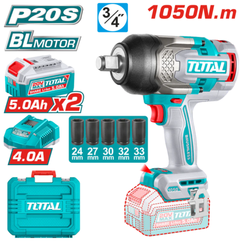 TIWLI20105_800x_c1525ffa-cdf5-4f6f-a2a5-6ffe0466f9d3.png TOTAL Cordless impact wrench TIWLI20105