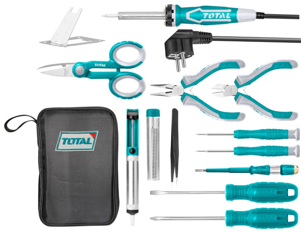 TOTAL 13 Pcs Telecom Tools set TKTTSK0132