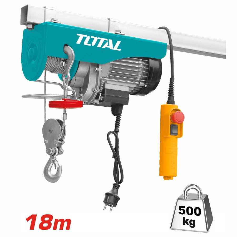 TOTAL Electric hoist 900W 500kg TLH1952
