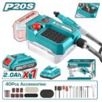 TOTAL Cordless grinder TMGLI20011