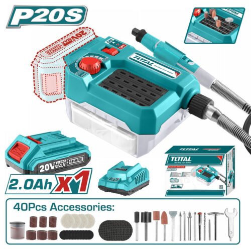 TOTAL Cordless grinder TMGLI20011