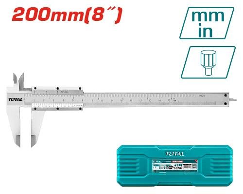 TOTAL Vernier caliper 200mm TMT312001