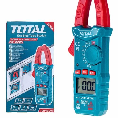 TOTAL Digital AC clamp meter TMT42002
