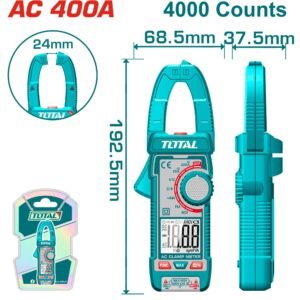 TOTAL Digital AC clamp meter TMT762001