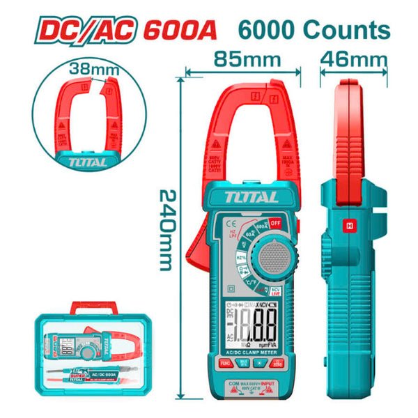 TOTAL DC/AC clamp meter TMT766002