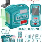 TOTAL Laser level and distance measuring kit TOSLL0401