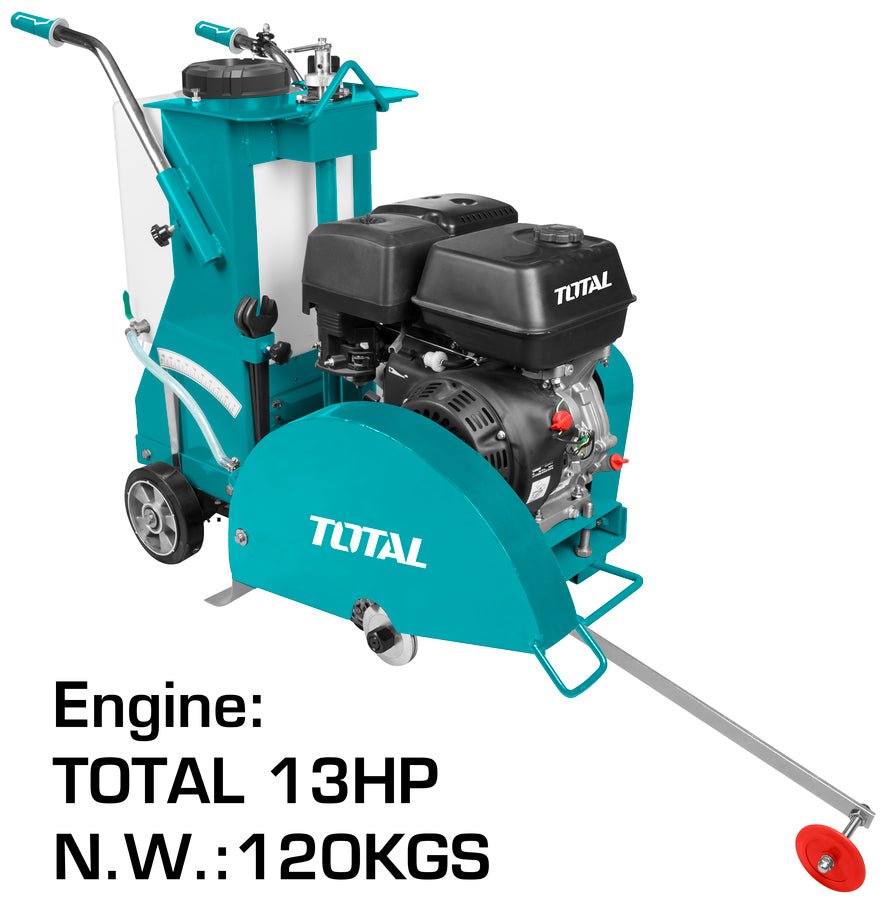 TOTAL Gasoline floor saw 9.6KW 45cm TP1016-2
