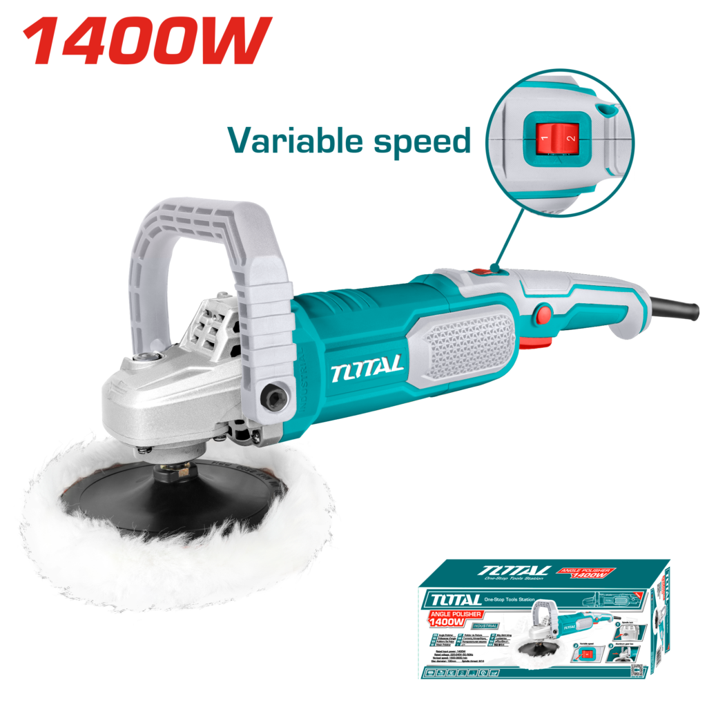 TOTAL Polisher 1400W 180mm TP11418018