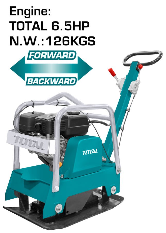 TOTAL Gasoline reversible plate compactor 4.0KW TP7125-1