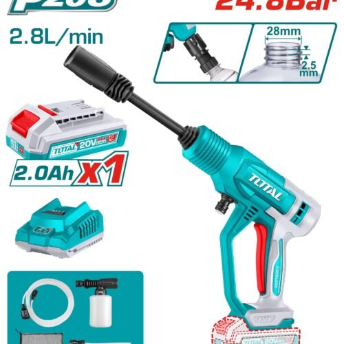 TOTAL Cordless pressure washer TPWLI20362