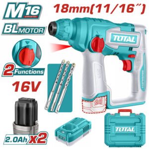TOTAL Cordless rotary hammer TRHLI16168