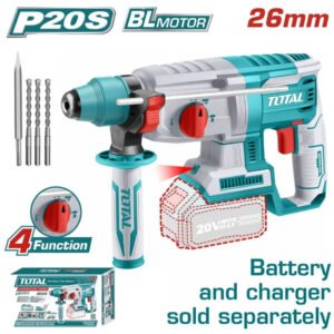 TOTAL Cordless rotary hammer 20V TRHLI20228