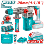 TOTAL Cordless rotary hammer TRHLI202885