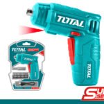 TOTAL Lithium-Ion cordless screwdriver 4V TSDLI0402