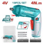 TOTAL Cordless screwdriver 4V TSDLI0442