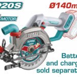 TOTAL Cordless circular saw 20V TSLI1402