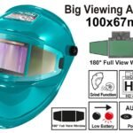 TOTAL Auto Darkening Welding Helmet 100x67mm TSP9103