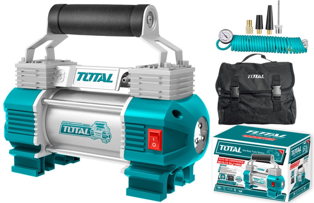 TOTAL Auto air compressor 18A TTAC2506
