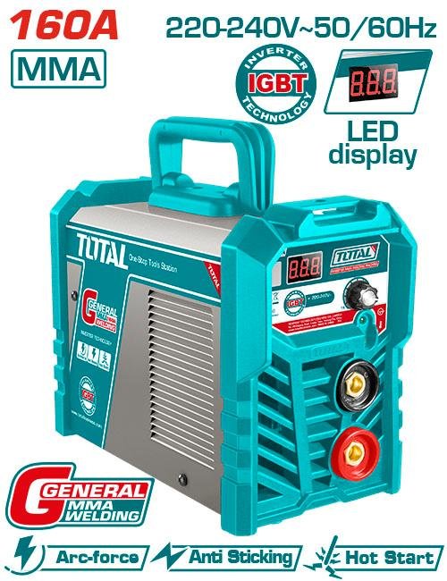 TOTAL Inverter MMA welding machine 160A TW216028