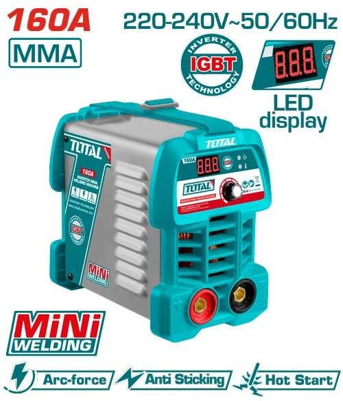 TOTAL Inverter MMA welding machine 160A TW216049