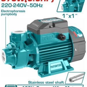 TOTAL Water pump 370W 0.5hp TWP13706