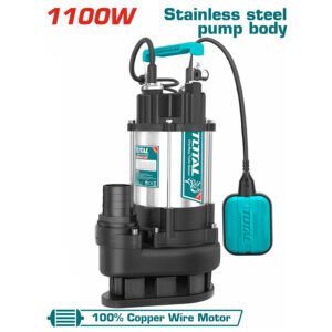 TOTAL Sewage submersible pump 1100W1.5HP TWP7110016