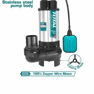 TOTAL Sewage submersible pump 2200W 3.0HP TWP7220026