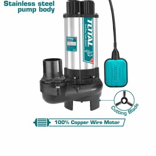 TOTAL Sewage submersible pump 2200W 3.0HP TWP7220026