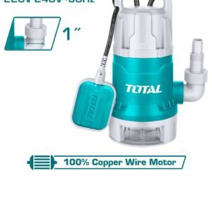 TOTAL Sewage submersible pump 750W TWP87506
