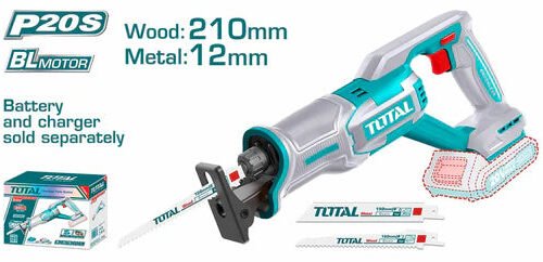 TOTAL Cordless reciprocating saw TRSLI2108
