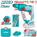 TOTAL Cordless rotary hammer TRHLI201881