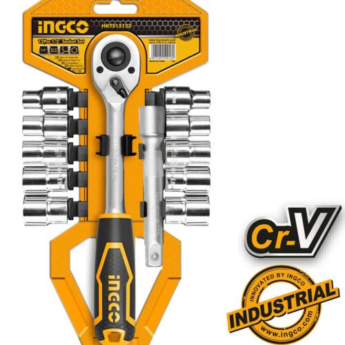 INGCO 12 Pcs 1/2" socket set HKTS12122