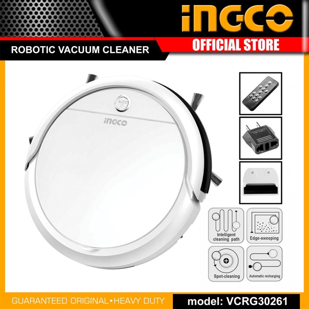 INGCO Robotic vacuum cleaner(Gyroscope style) VCRG30261